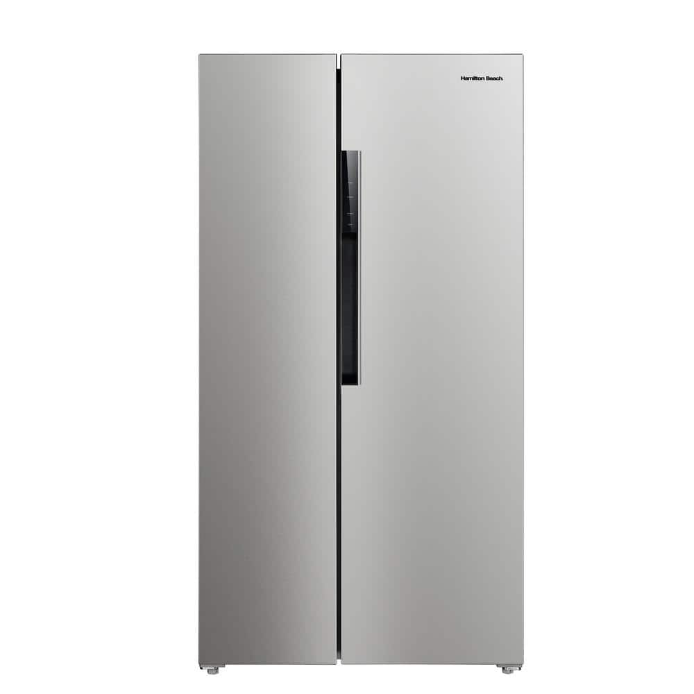 Hamilton Beach 15.6 cu. ft. Side By Side Refrigerator in Stainless