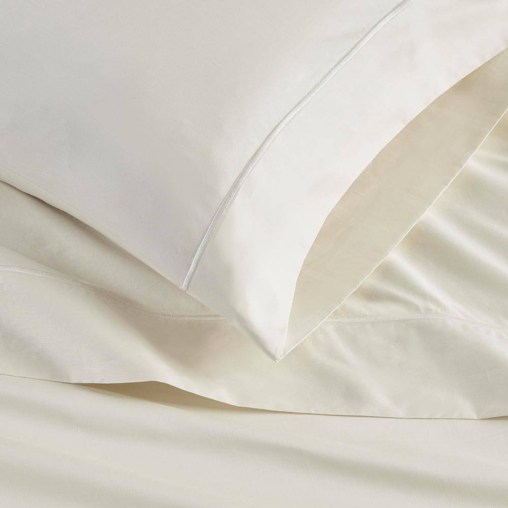 Luxurious Ivory Egyptian Cotton California King Sheet Set