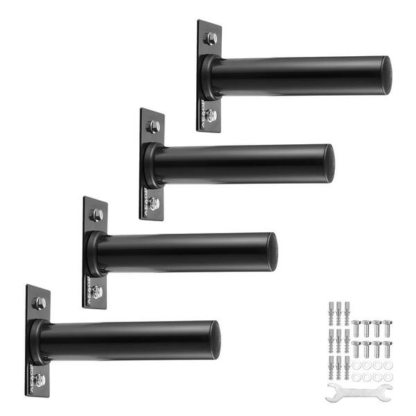 Wall Mounted Weight Plate Holder, Weight Rack Storage for 2in. Weight Plates, 330 lbs. Load Capacity Weight Storage Rack