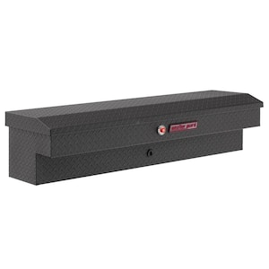 56 in. Matte Black Aluminum Lo- Side Truck Tool Box