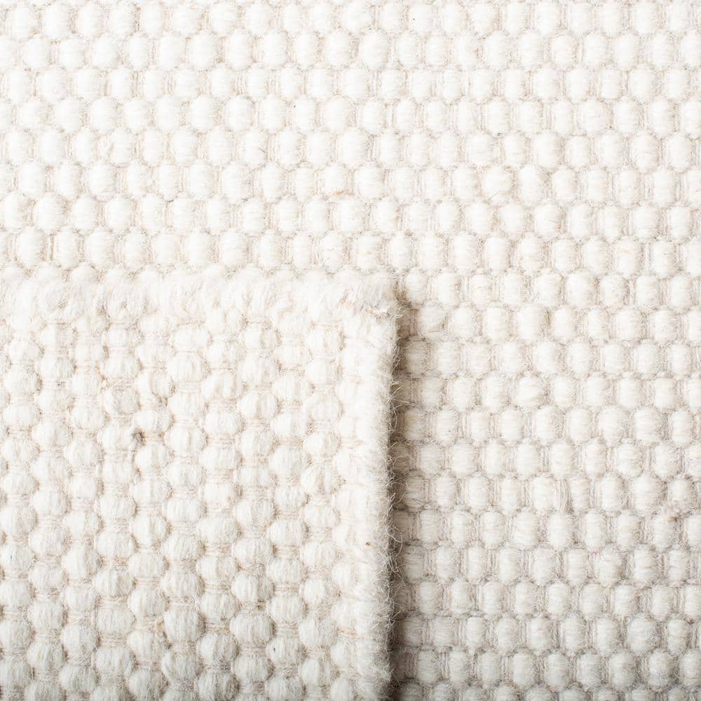 Vermont 9 ft. x 12 ft. Ivory Solid Color Area Rug - thumbnail 3