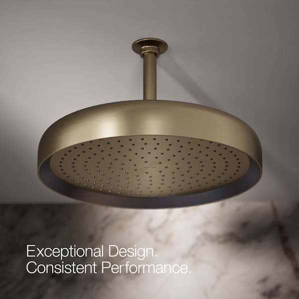KOHLER Statement Round 1-Spray Patterns 2.5 GPM 14 in. Ceiling
