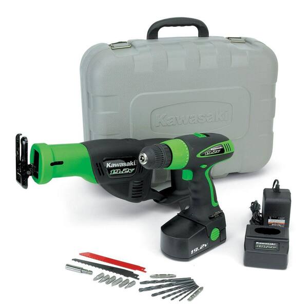 19.2-Volt Cordless Drill and Reciprocating Saw Set