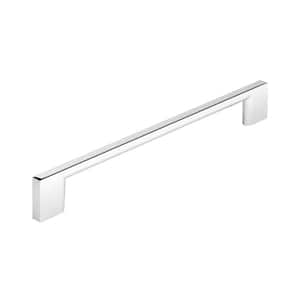 Armadale Collection 7 9/16 in. (192 mm) Chrome Modern Rectangular Cabinet Bar Pull