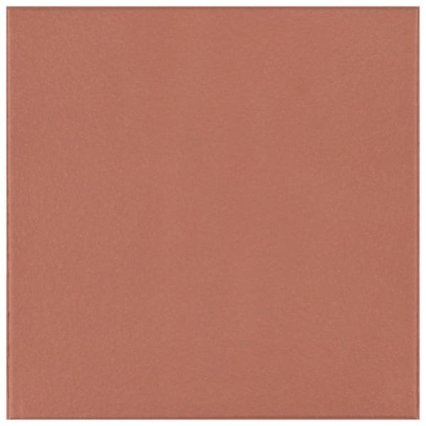 Merola Tile Klinker Red 7-3/4 in. x 7-3/4 in. Ceramic Floor and Wall Tile (9.24 sq. ft./Case)