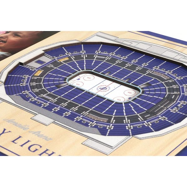 YouTheFan NHL Tampa Bay Lightning 6 in. x 19 in. 3D Stadium Banner-Amalie  Arena 0954286 - The Home Depot