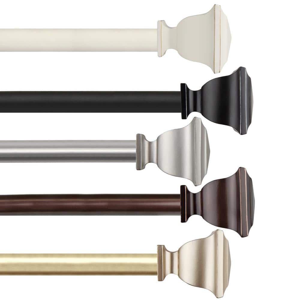 Marlowe 1 in. Curtain Rod 66-120 in. - White price history on PriceWatchPro