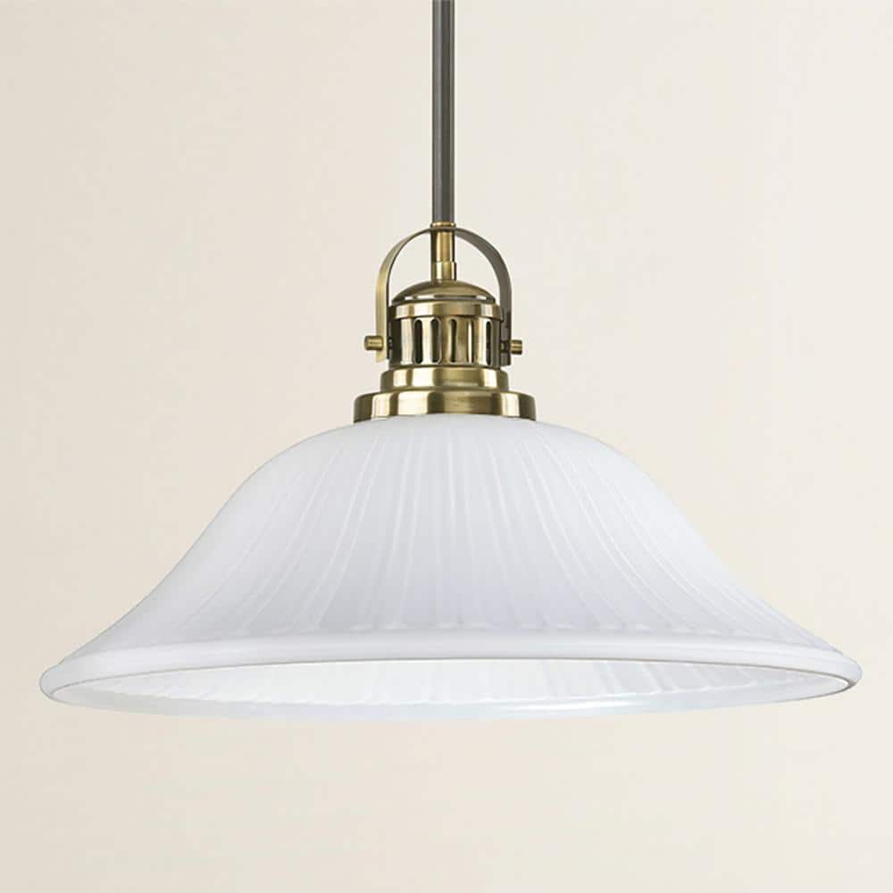 Amber Glass Torchiere Replacement Shade, 15.63" Diameter