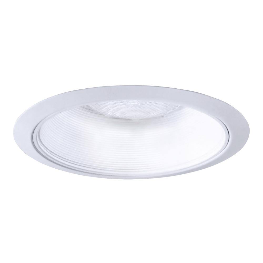 HALO 310 Series 6 in. White Recessed Ceiling Light Fixture Trim with