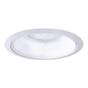 310 Series 6 in. White Recessed Ceiling Light Coilex Baffle and Trim Ring