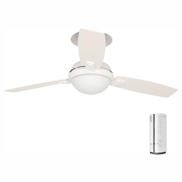 Casablanca Verse 54 in. LED Indoor/Outdoor Fresh White Ceiling Fan with Remote