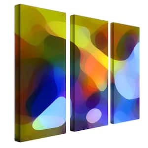 Unframed Dappled Light and Shade 3-Piece Art Print 2in. x 12in .
