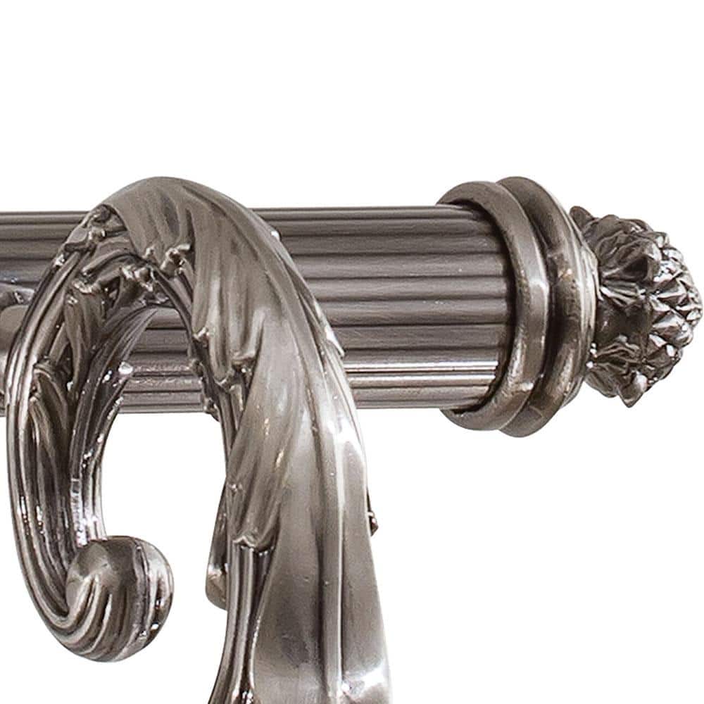 Brushed Nickel 3-Light Traditional Vanity Fixture with Etched Glass Shades