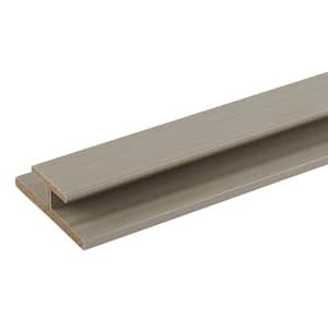All Weather System 3.1 in. x 1.0 in. x 8 ft. Composite Siding Butt Joint Trim in Roman Antique Board
