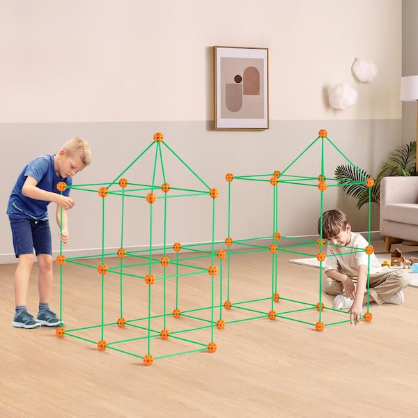 Kids fort building set deals