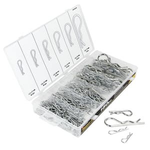 150 Piece Hitch Pin Assortment with Storage