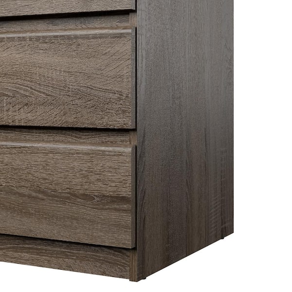 Louis Philippe 5-drawer Chest with Silver Bails Cappuccino – Imex