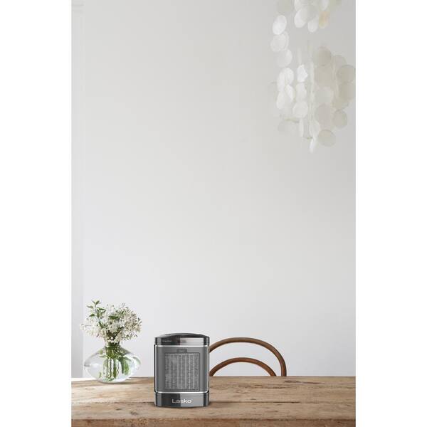 Lasko Simple Touch 1,500-Watt Electric Ceramic Space Heater with Simple Heat  Button CD08500 - The Home Depot