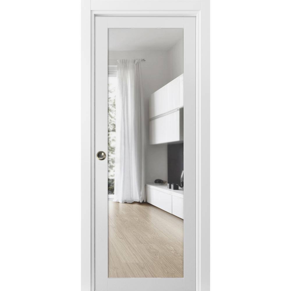 Reviews for Sartodoors 2166 36 in. x 84 in. 1 Panel White Finished Pine
