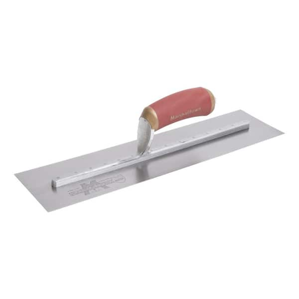 Marshalltown 12186 14 x 4 3-4 Stainless Steel Perma Shape Trowel Dura –