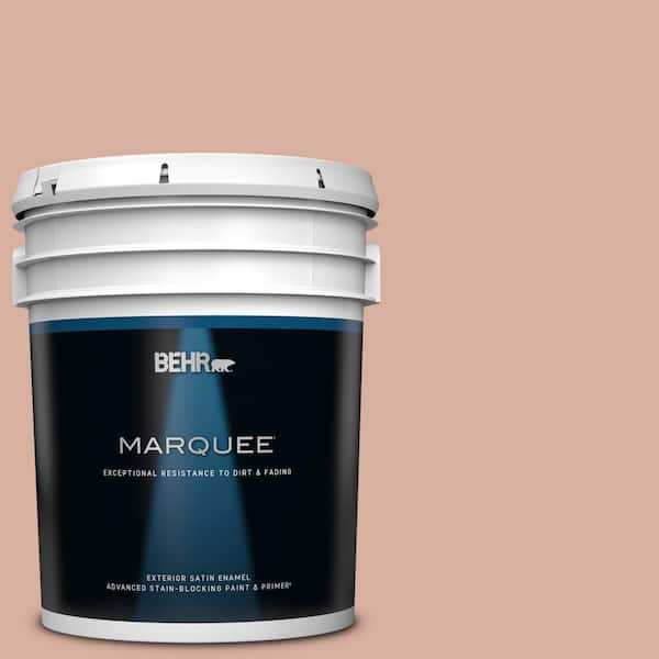 BEHR MARQUEE 5 gal. #S180-3 Flowerpot Satin Enamel Exterior Paint & Primer