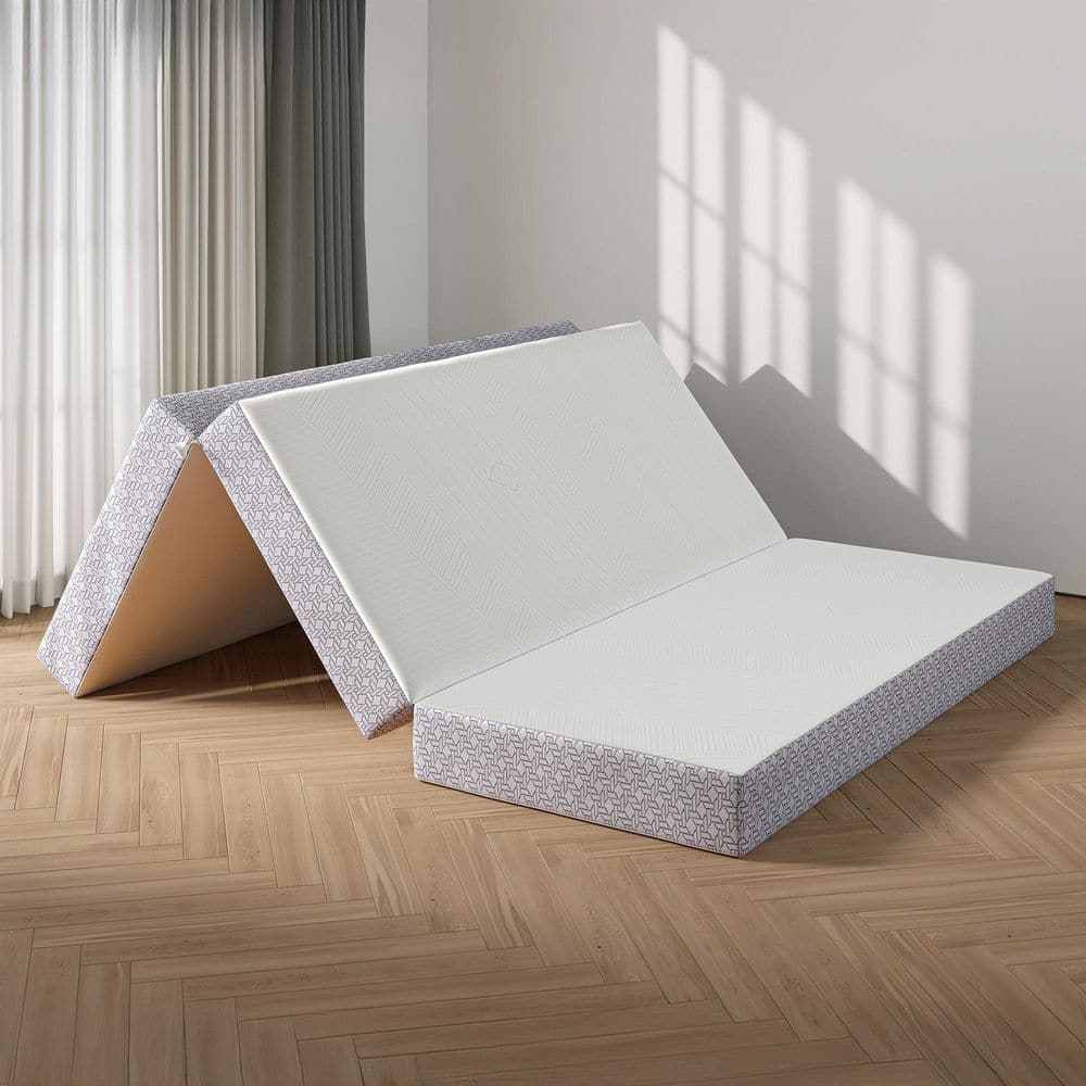 AFI CoolSoft Queen Soft Memory Foam 6 in. Folding Mattress AM46304 ...