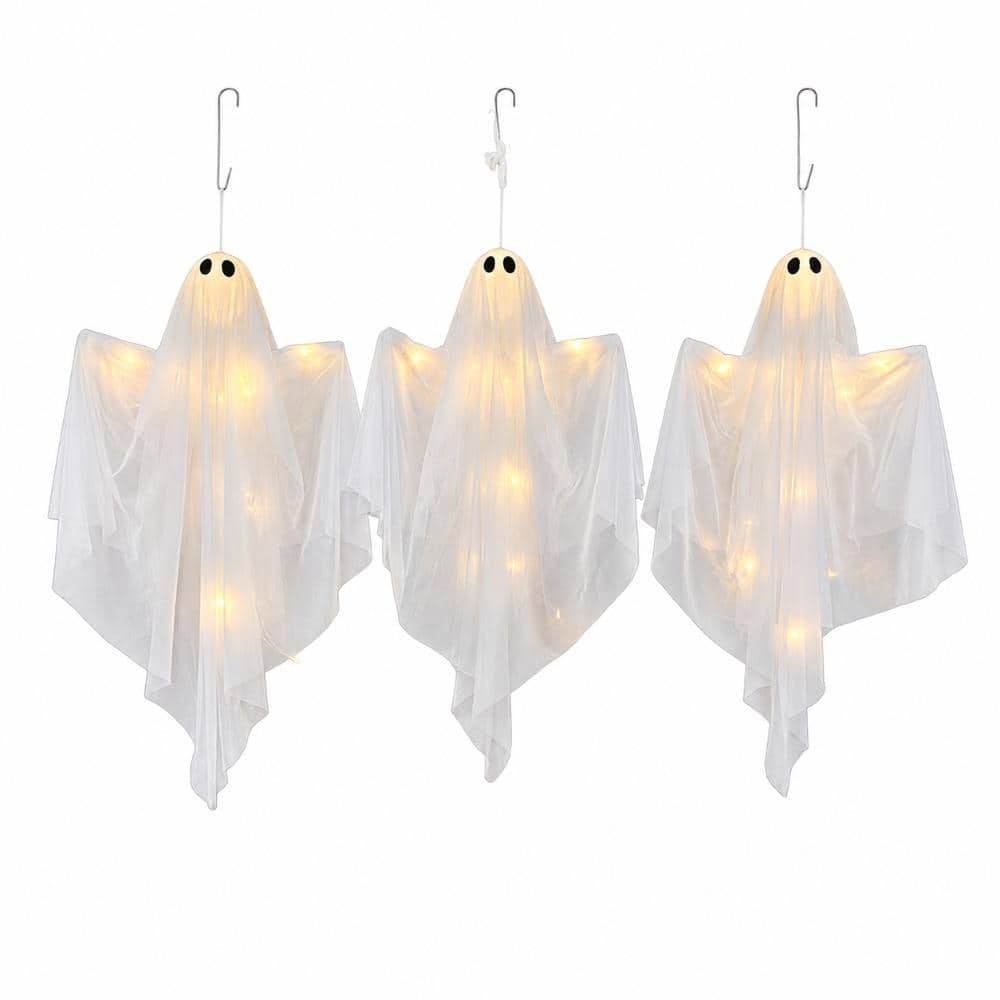 3Pcs 35 Inch Halloween Hanging Warm White Light Ghost price history on PriceWatchPro