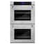 https://images.thdstatic.com/productImages/ecc3b4d8-5da0-402c-a039-b73e3e63dca7/svn/durasnow-stainless-steel-zline-kitchen-and-bath-double-electric-wall-ovens-awds-30-64_65.jpg