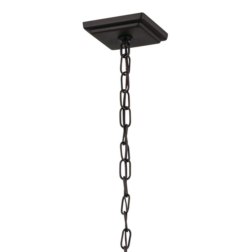 Olde Bronze 26" Outdoor Pendant with Clear Beveled Glass