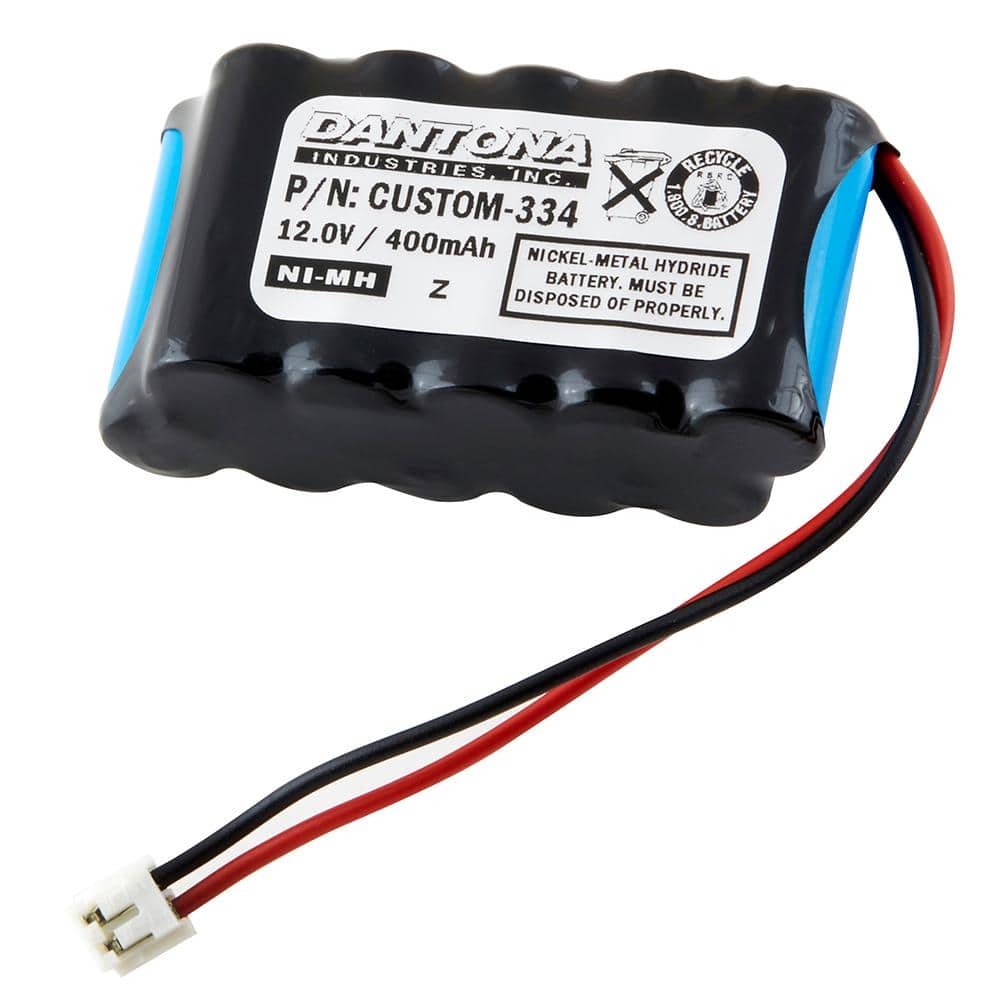 12V NIMH 400mAh Security System Battery NPB-BATTERY/U