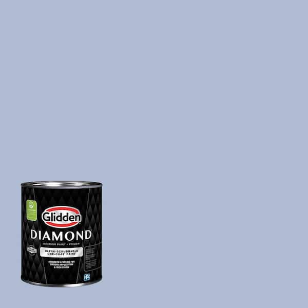 Glidden Diamond 1 qt. PPG1164-4 Dreamy Semi-Gloss Interior Paint with Primer