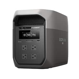 EcoFlow 3000-Watt Delta 3 Max Plus, 2048Wh Capacity, Push-Button