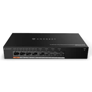 8-Port Switch with 4-Ports POE+ 802.3af/at 60W, Metal Housing