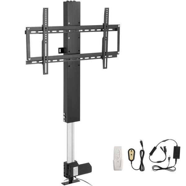 SVOPES Automated TV Lift, 20" Stroke, Adjustable Height 30"-50" for 28-32" TVs, Remote-Controlled, Supports up to 132 lbs.