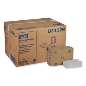 Universal Tall-Fold Dispenser Napkins, 1-Ply, 6 in. x 13.5 in., White, 625/Pack, 16 Packs/Carton