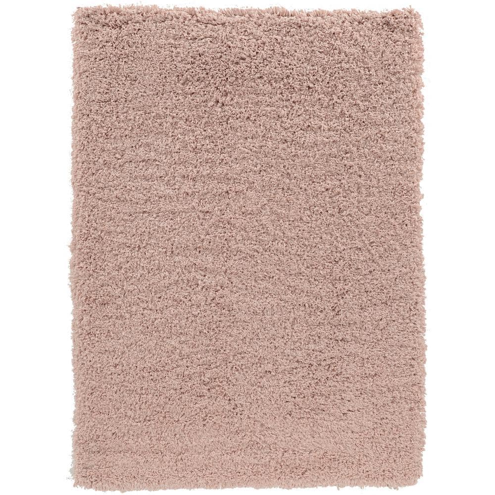Modern Shag Blush 5 ft. x 7 ft. Area Rug