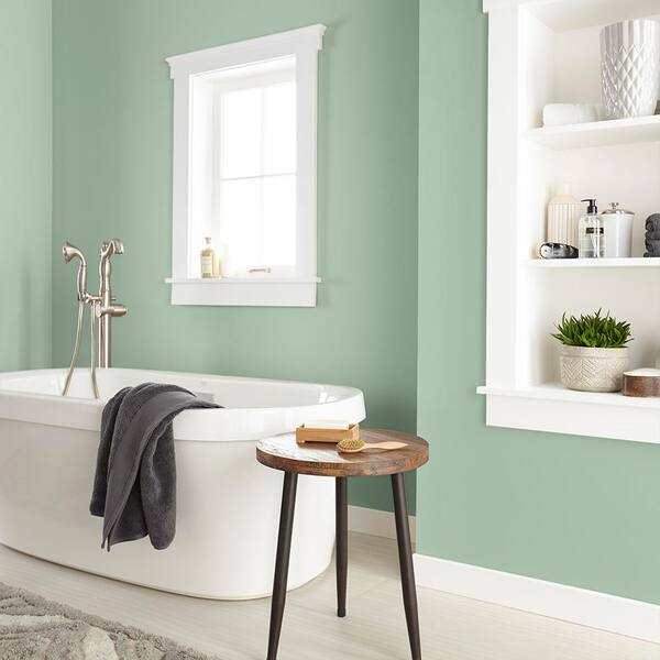 BEHR DYNASTY 1 gal. #S400-4 Azalea Leaf One-Coat Hide Semi-Gloss Enamel  Interior Stain-Blocking Paint & Primer 365401 - The Home Depot