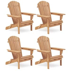 Outdoor interiors cd3111 eucalyptus adirondack online chair and built in ottoman