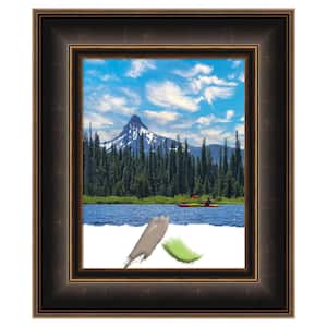 11 in. x 14 in. Villa Oil Rubbed Bronze Wood Picture Frame Opening Size