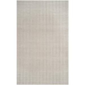 Marbella Silver 6 ft. x 9 ft. Chevron Area Rug