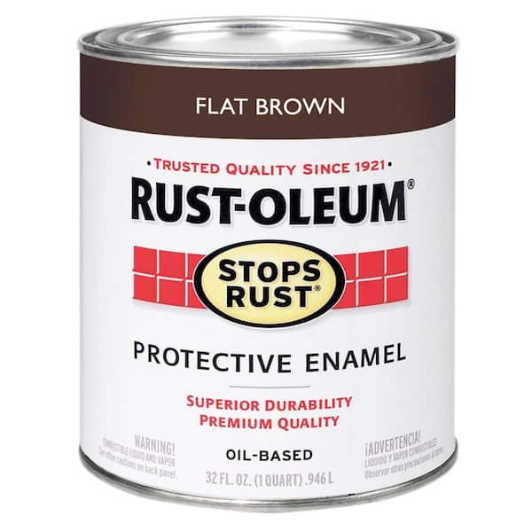 Rust-Oleum Testors 1166TT ¼ fl. oz. Flat Brown Enamel Paint – innovationssa