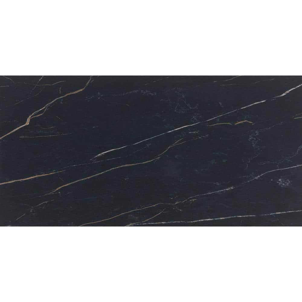 Perpetuo Infinite Black 6 in. x 6 in. Color Body Porcelain Floor and Wall Tile Sample price history on PriceWatchPro