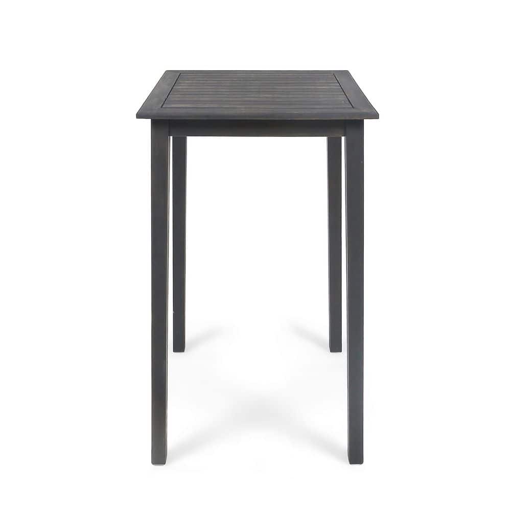 Dark Gray Acacia Wood Outdoor Dining Table price history on PriceWatchPro