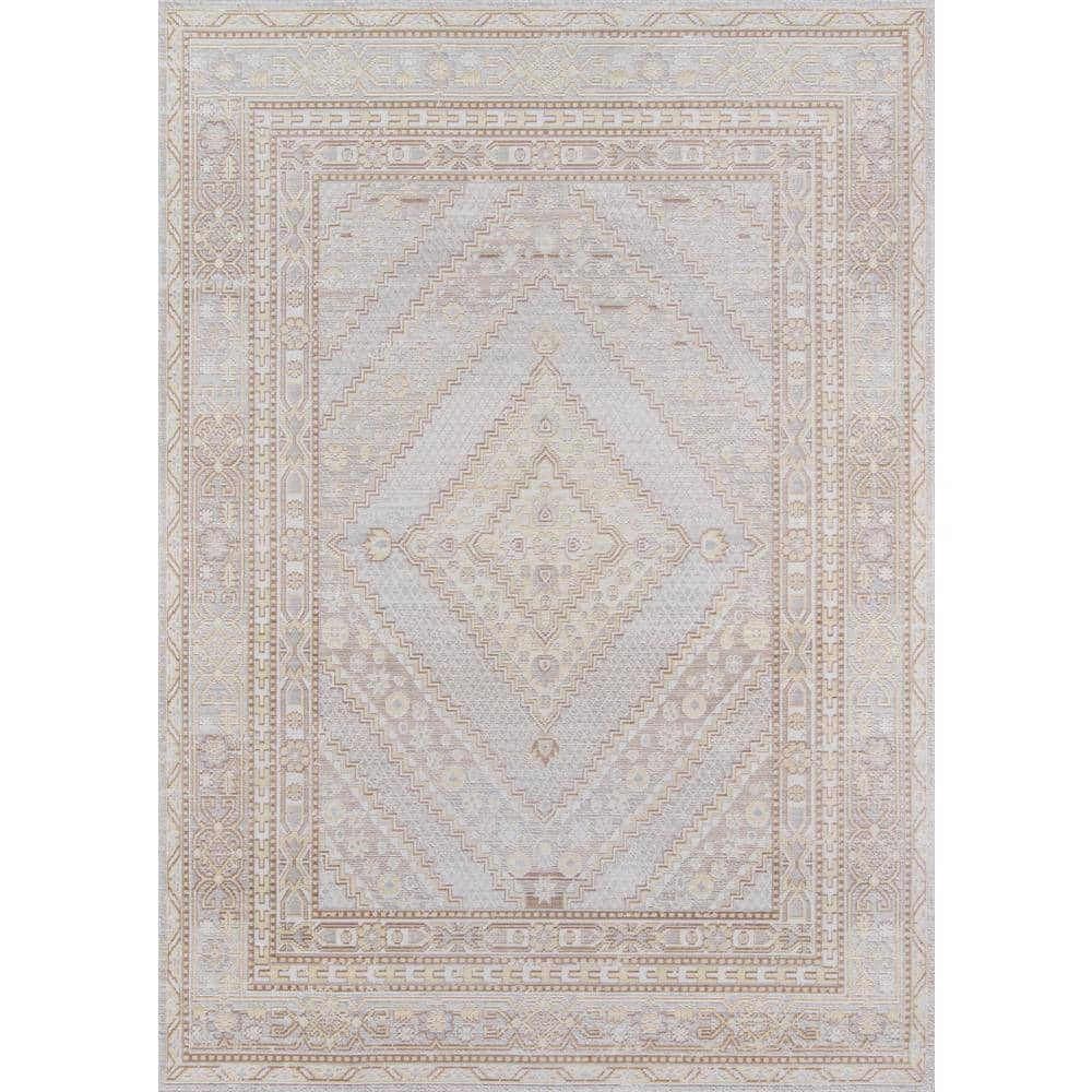 Momeni Isabella Grey 5 Ft. 3 In. X 7 Ft. 3 In. Indoor Area Rug Isabeisa 