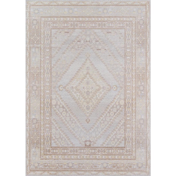 Isabella Grey 5 ft. 3 in. x 7 ft. 3 in. Indoor Area Rug