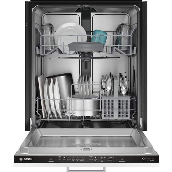 100 Series 24 in. Top Control Custom Panel Ready Dishwasher with Stainless Steel Tub and Precision Wash, Quieter 48 dBA