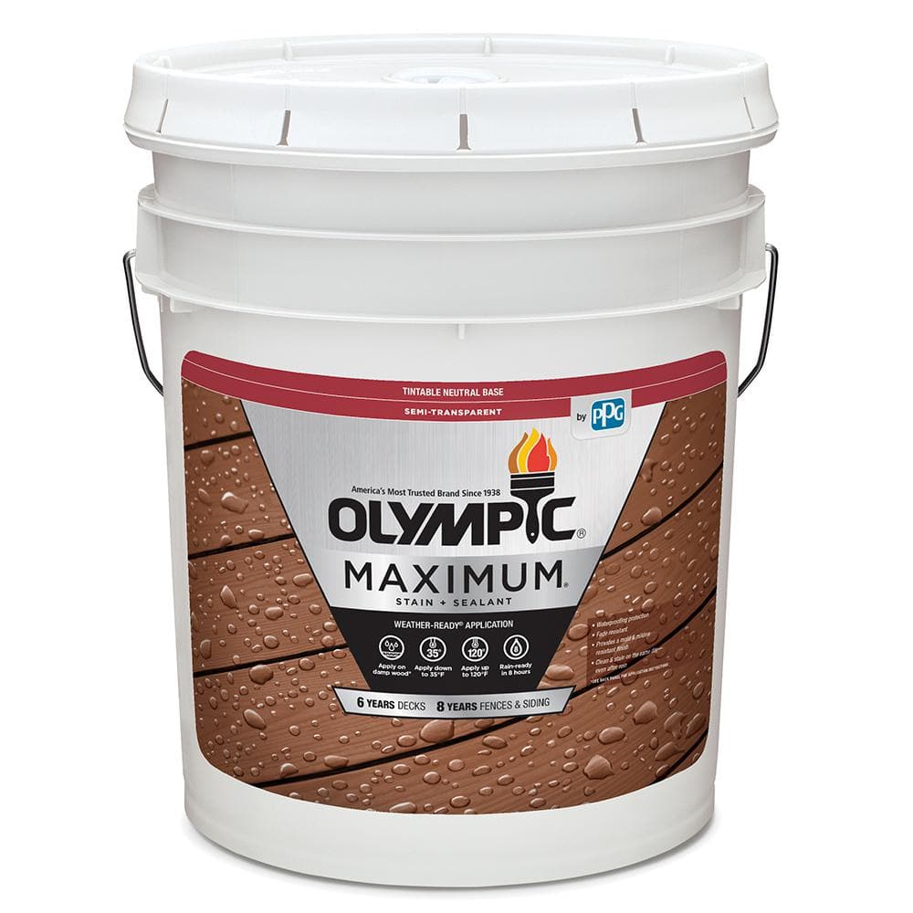 Olympic® Ascent™ Stain + Sealant In One Semi-Transparent