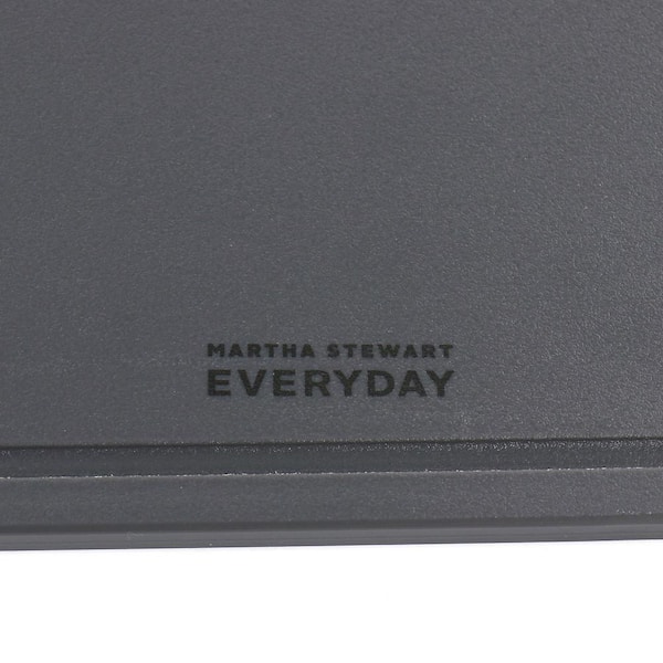 MARTHA STEWART 2 Piece Plastic Cutting Board Set in Grey 985119730M - The  Home Depot