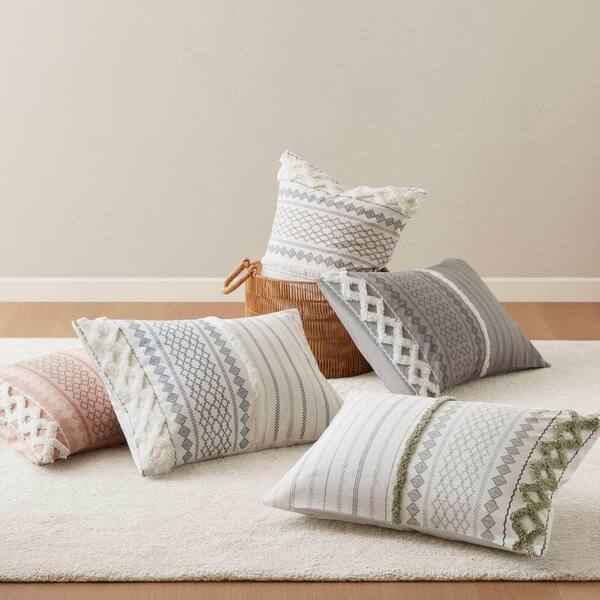 3 PCS King/Cal King Cotton Printed Comforter Set with Chenille
