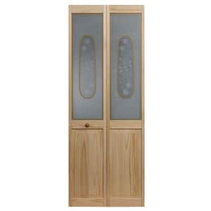 Pinecroft 24 In. X 80 In. Traditional Mirror Wood Full-Lite Universal ...